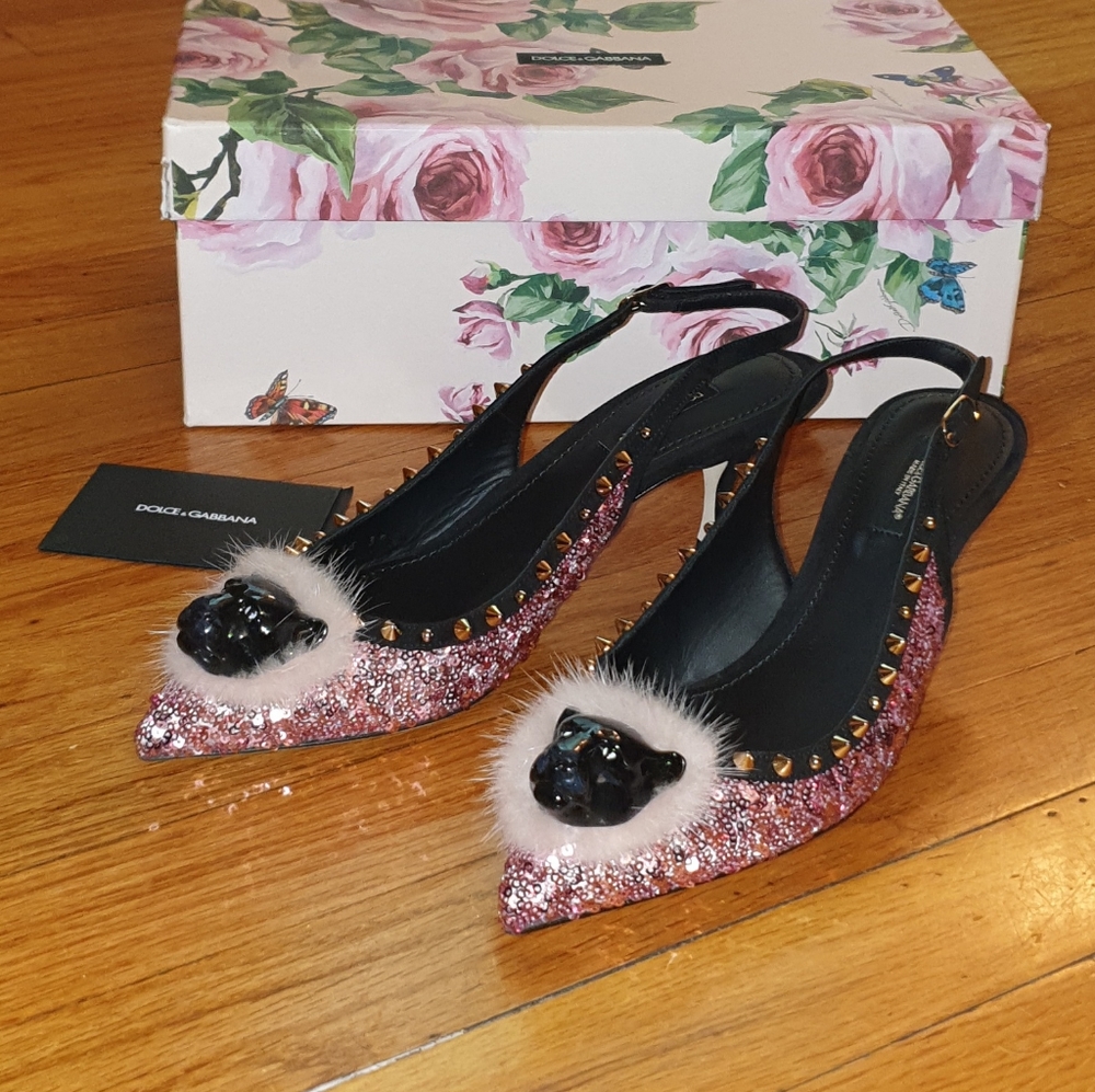 Dolce &Gabbana shoes size 38.5 - Picture 2 of 10